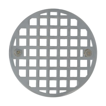 Jones Stephens 4in. Chrome Plated Round Cast Coverall Strainer C60806